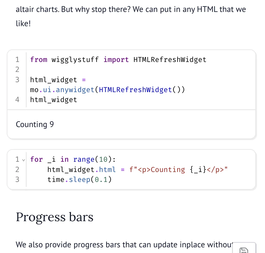 HTMLRefreshWidget