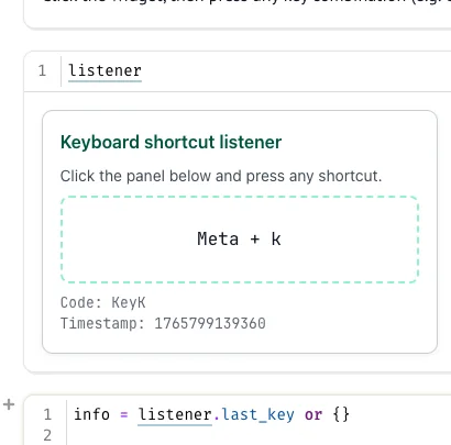 KeystrokeWidget