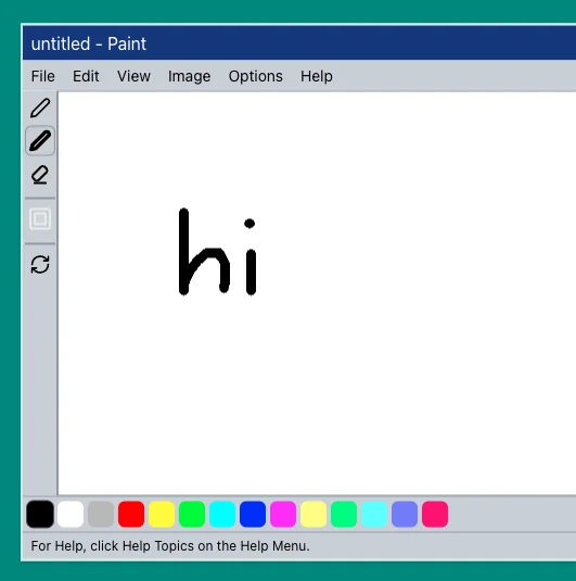 Paint widget
